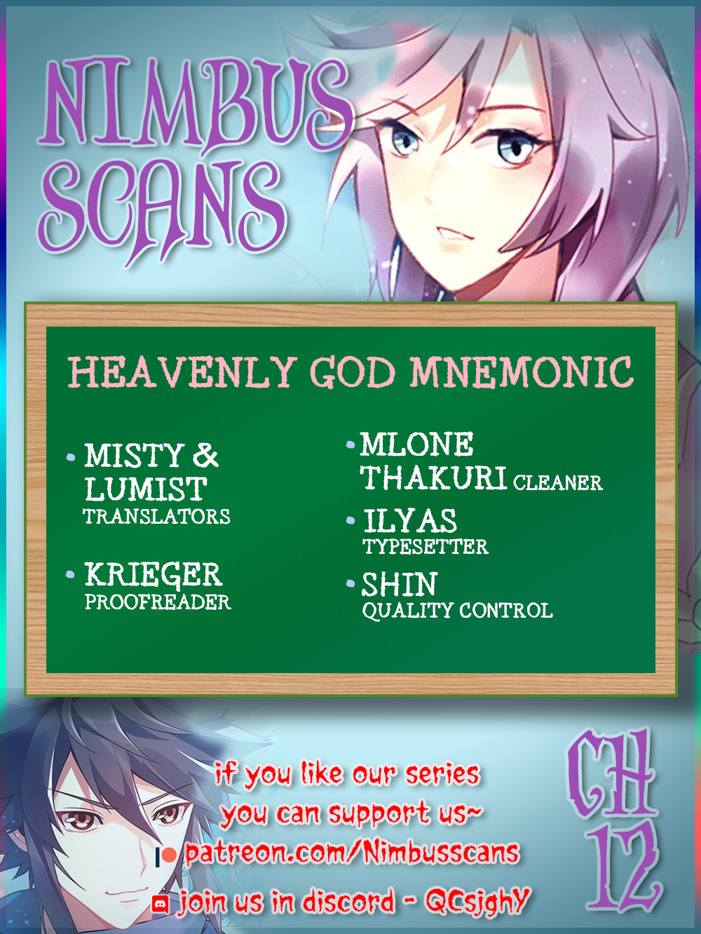 Heavenly God Mnemonic Chapter 12 1